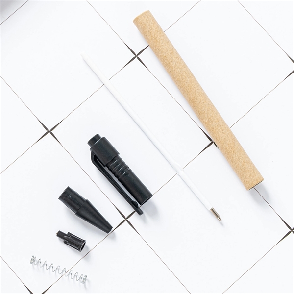 Eco-Friendly Kraft Paper Ballpoint Pen - Eco-Friendly Kraft Paper Ballpoint Pen - Image 8 of 8
