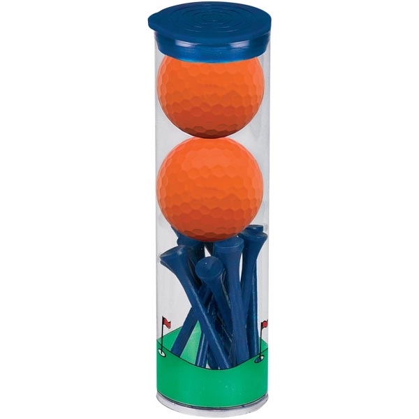 Tall Tube W/ Wilson Duosoft Golf Ball - Tall Tube W/ Wilson Duosoft Golf Ball - Image 2 of 2