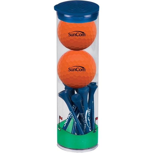 Tall Tube W/ Wilson Duosoft Golf Ball - Tall Tube W/ Wilson Duosoft Golf Ball - Image 1 of 2