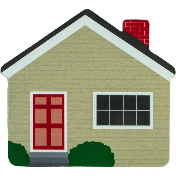 House Shape Soft Mouse Pad 7.96"x7.06"x0.125" - House Shape Soft Mouse Pad 7.96"x7.06"x0.125" - Image 3 of 4