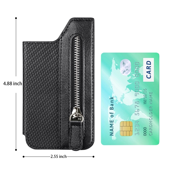 Mobile Phone Left And Right Flip Multiple Card Holder - Mobile Phone Left And Right Flip Multiple Card Holder - Image 3 of 9