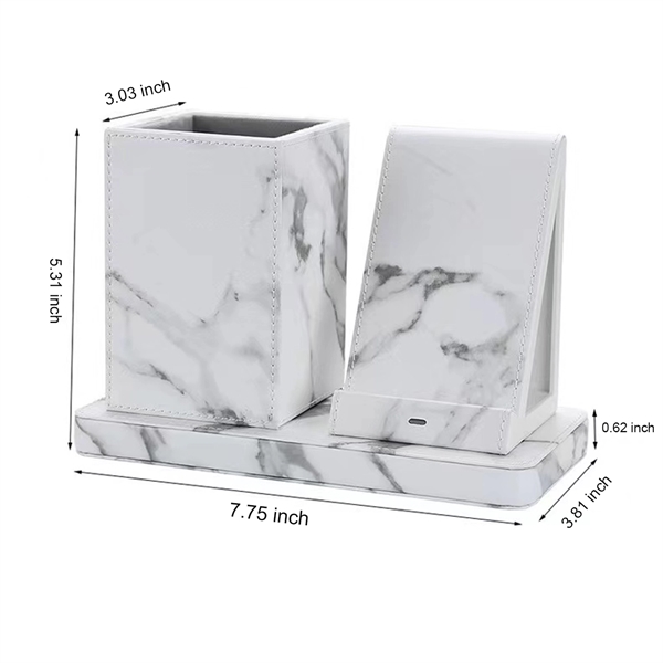 Office Wireless Charging Pen Holder - Office Wireless Charging Pen Holder - Image 4 of 5