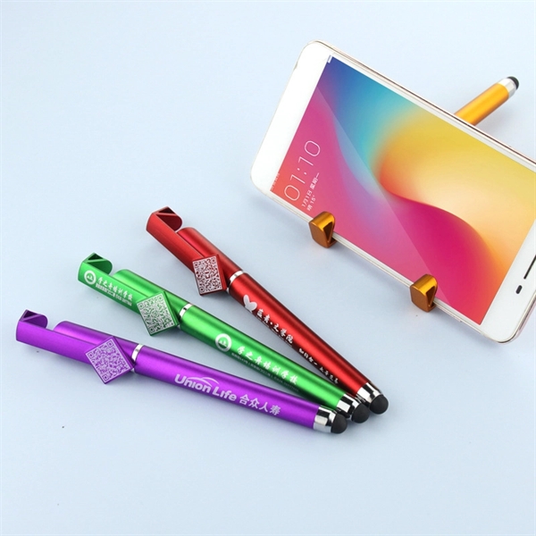 Stylus Pen With Phone Stand/ Screen Cleaner - Stylus Pen With Phone Stand/ Screen Cleaner - Image 9 of 9