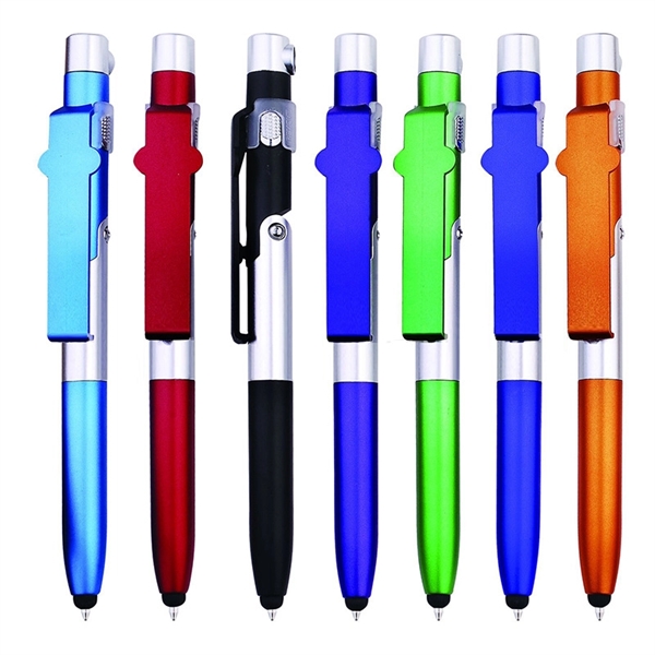 4-in-1 Phone Stand Stylus Pen with LED Light - 4-in-1 Phone Stand Stylus Pen with LED Light - Image 9 of 9