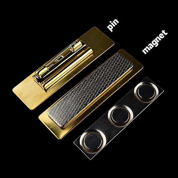 Stainless Steel Name Tag Badge - Stainless Steel Name Tag Badge - Image 10 of 11