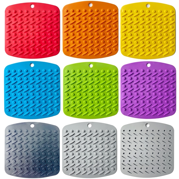 Silicone Trivet Mats Pot Holder - Silicone Trivet Mats Pot Holder - Image 0 of 4