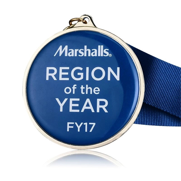 Custom Medals, Stock and Printed, Sizes 2"-5"