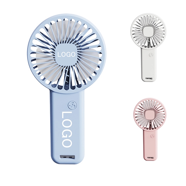 Mini USB Rechargeable Handheld Portable Fan - Mini USB Rechargeable Handheld Portable Fan - Image 0 of 4