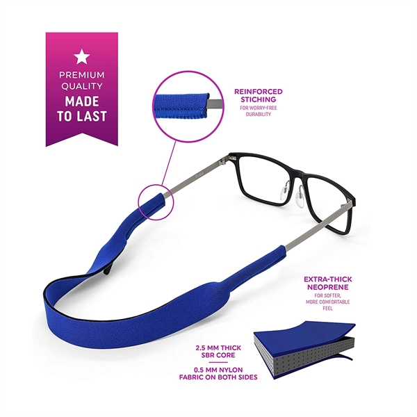 Stretchy Sunglass Holder Strap - Stretchy Sunglass Holder Strap - Image 1 of 5