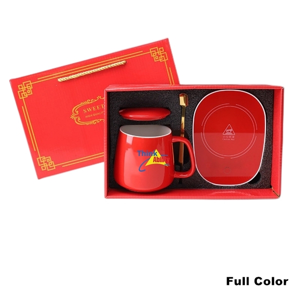 Temperature Control Smart Heating Coffee Mug Cup Warmer Set - Temperature Control Smart Heating Coffee Mug Cup Warmer Set - Image 1 of 11