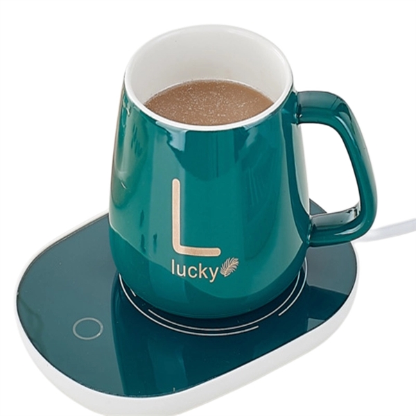 Temperature Control Smart Heating Coffee Mug Cup Warmer Set - Temperature Control Smart Heating Coffee Mug Cup Warmer Set - Image 11 of 11