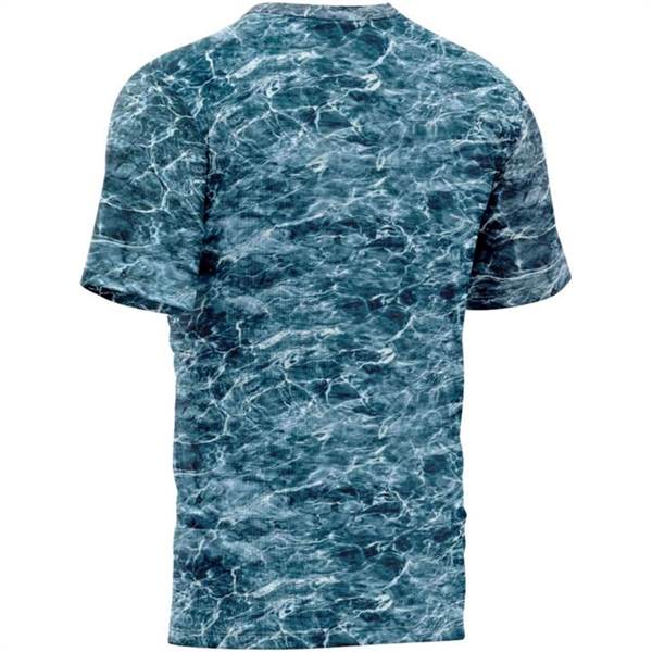 Mossy Oak® Men's 4.4 Oz. Polyester Interlock T-Shirt UPF 50+ - Mossy Oak® Men's 4.4 Oz. Polyester Interlock T-Shirt UPF 50+ - Image 2 of 4