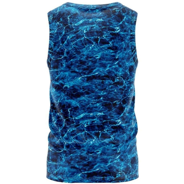 Mossy Oak® Men's 4.4 Oz. Polyester Interlock Tank, UPF 50+ - Mossy Oak® Men's 4.4 Oz. Polyester Interlock Tank, UPF 50+ - Image 2 of 3