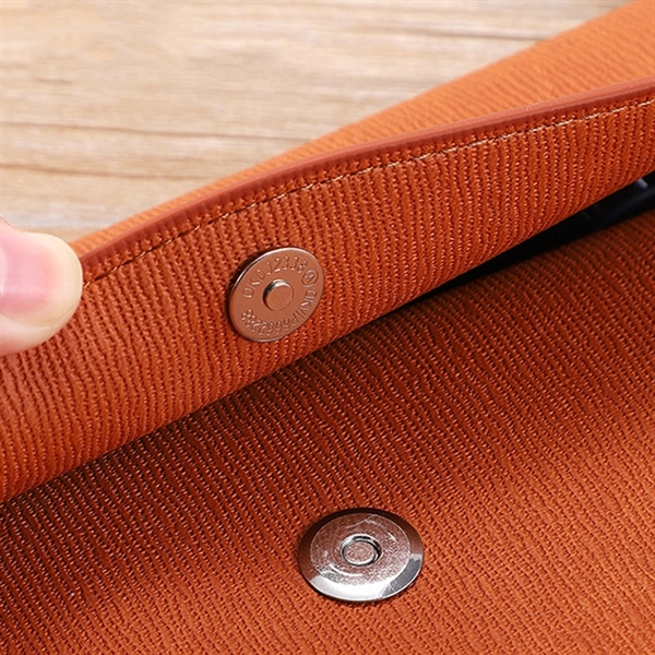 PU Leather A4 File Folder Document Holder - PU Leather A4 File Folder Document Holder - Image 7 of 7