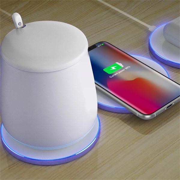 2 In 1 Smart Mug Warmer With Wireless Charger Ember - 2 In 1 Smart Mug Warmer With Wireless Charger Ember - Image 1 of 7