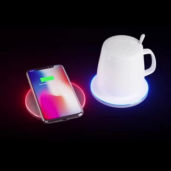 2 In 1 Smart Mug Warmer With Wireless Charger Ember - 2 In 1 Smart Mug Warmer With Wireless Charger Ember - Image 5 of 7