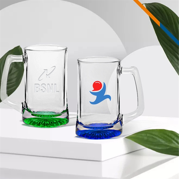 Moain Glass Beer Mugs - 14 OZ. - Moain Glass Beer Mugs - 14 OZ. - Image 1 of 9