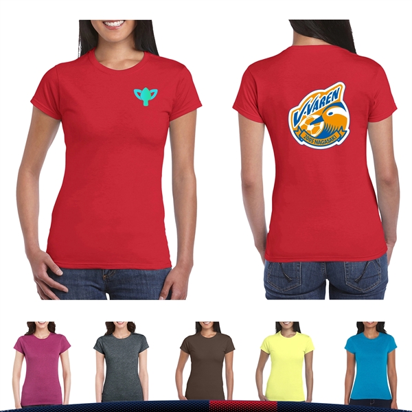 Gildan® SoftStyle Ladies' T-shirts - Gildan® SoftStyle Ladies' T-shirts - Image 0 of 5