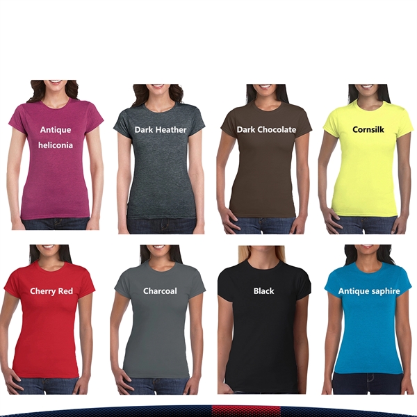 Gildan® SoftStyle Ladies' T-shirts - Gildan® SoftStyle Ladies' T-shirts - Image 5 of 5