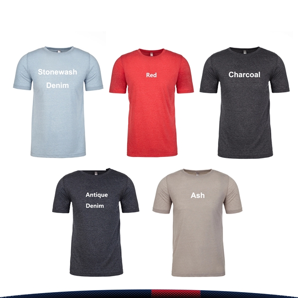 Next Level® Polyester/Cotton Men's T-shirts - Next Level® Polyester/Cotton Men's T-shirts - Image 3 of 4