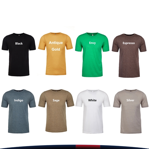 Next Level® Polyester/Cotton Men's T-shirts - Next Level® Polyester/Cotton Men's T-shirts - Image 4 of 4