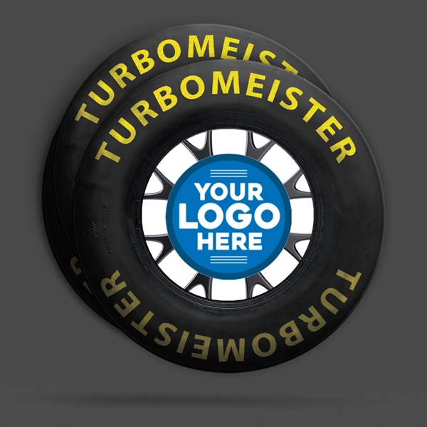 Custom Racing Tire Theme Coaster - Custom Racing Tire Theme Coaster - Image 2 of 3