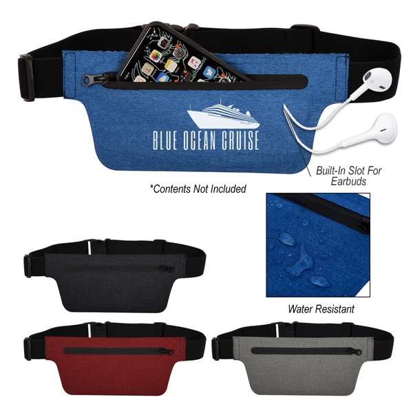 Heathered Running Belt - Heathered Running Belt - Image 0 of 9
