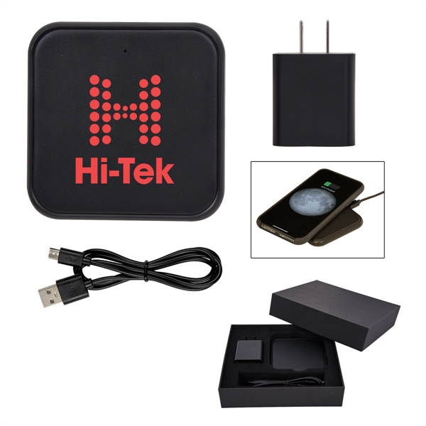 Dynamic Duo Wireless Charger And Adapter Gift Set - Dynamic Duo Wireless Charger And Adapter Gift Set - Image 1 of 6