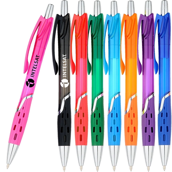 T Click Rainbow Ballpoint Pen - T Click Rainbow Ballpoint Pen - Image 0 of 8