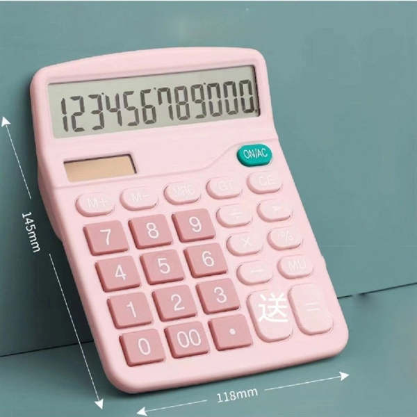 Desktop Calculator 12 Digit with Large LCD Display - Desktop Calculator 12 Digit with Large LCD Display - Image 2 of 3
