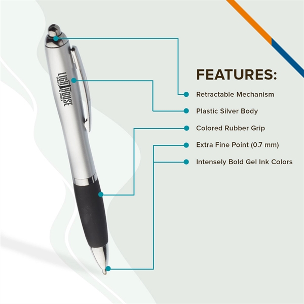 Turnard Color Grip Gel Pens - Turnard Color Grip Gel Pens - Image 1 of 6
