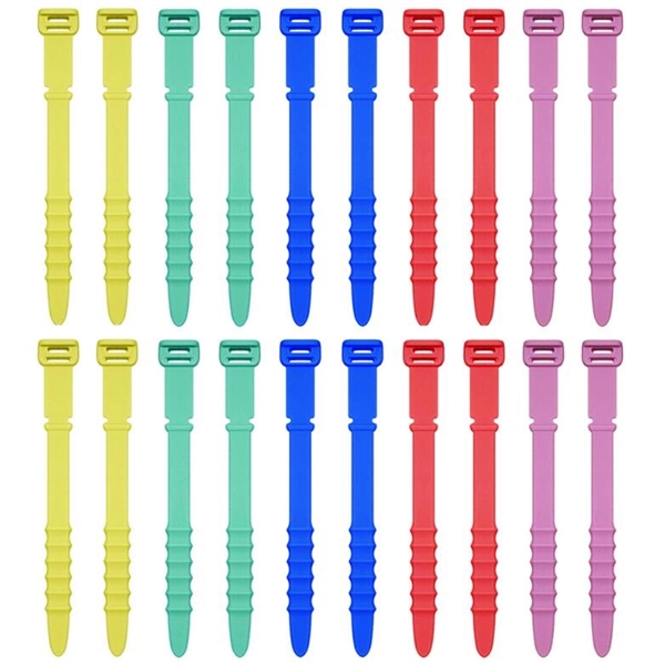 Silicone Cord Cable Ties - Silicone Cord Cable Ties - Image 2 of 2