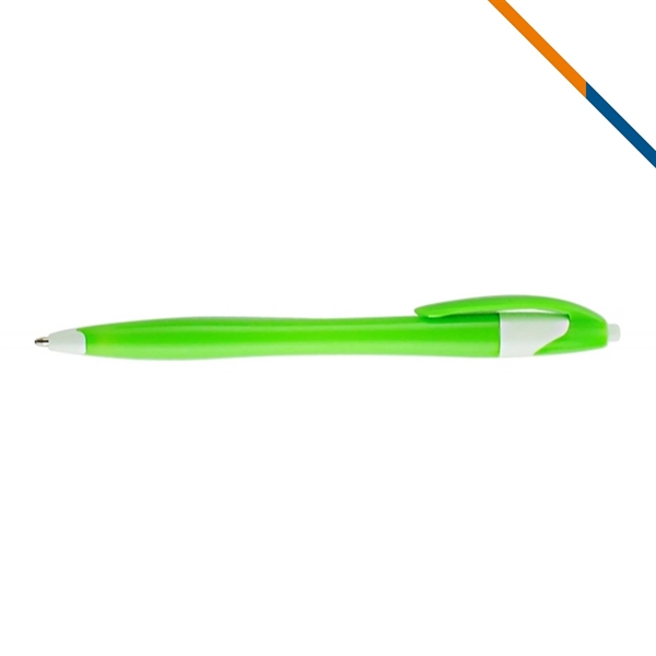 Inblue Two-Tone Plastic Ballpoint Pen - Inblue Two-Tone Plastic Ballpoint Pen - Image 5 of 6