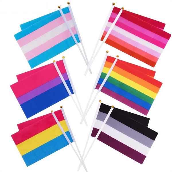 Customized Advertiser Waving Flag - Customized Advertiser Waving Flag - Image 0 of 8