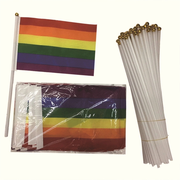 Customized Advertiser Waving Flag - Customized Advertiser Waving Flag - Image 7 of 8
