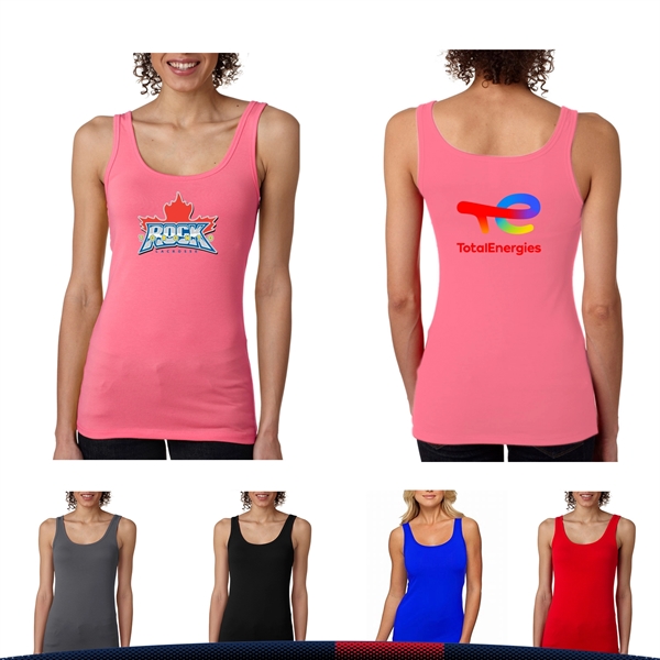 Next Level® Ladies Jersey Tank Tops - Next Level® Ladies Jersey Tank Tops - Image 1 of 5