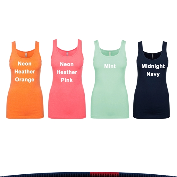 Next Level® Ladies Jersey Tank Tops - Next Level® Ladies Jersey Tank Tops - Image 3 of 5