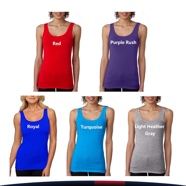 Next Level® Ladies Jersey Tank Tops - Next Level® Ladies Jersey Tank Tops - Image 5 of 5