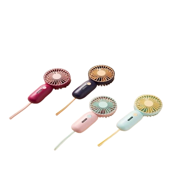 USB Handheld Fan Folding Uv Umbrellas Summer Gift Box - USB Handheld Fan Folding Uv Umbrellas Summer Gift Box - Image 5 of 7