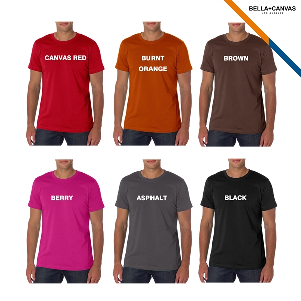 Bella Canvas® Unisex Short-Sleeve T-Shirts - Bella Canvas® Unisex Short-Sleeve T-Shirts - Image 3 of 7