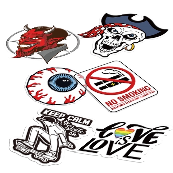 Custom Clear Stickers - Full Color - Custom Clear Stickers - Full Color - Image 3 of 9