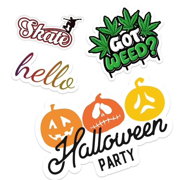 Stickers, Front Adhesive Stickers - Stickers, Front Adhesive Stickers - Image 4 of 9