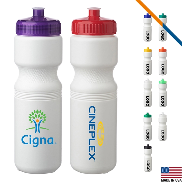 Sigman Plastic Water Bottle - 28 OZ. - Sigman Plastic Water Bottle - 28 OZ. - Image 0 of 13