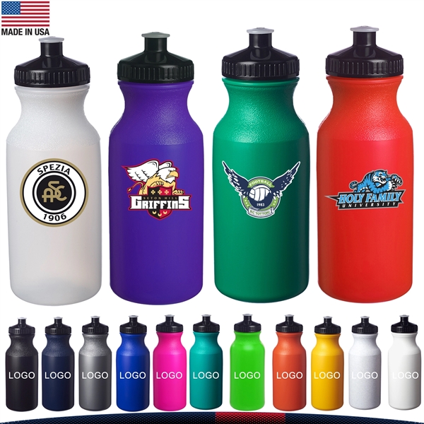 Eamon Plastic Sports Bottle - 20 OZ. - Eamon Plastic Sports Bottle - 20 OZ. - Image 0 of 17