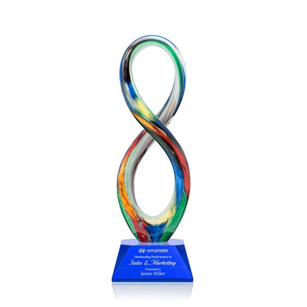 Duarte Award on Sheffield Base - Blue