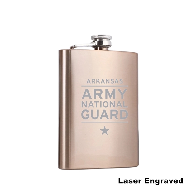 6 oz Hip Whisky Flask Stainless Steel Various Colours - 6 oz Hip Whisky Flask Stainless Steel Various Colours - Image 5 of 11