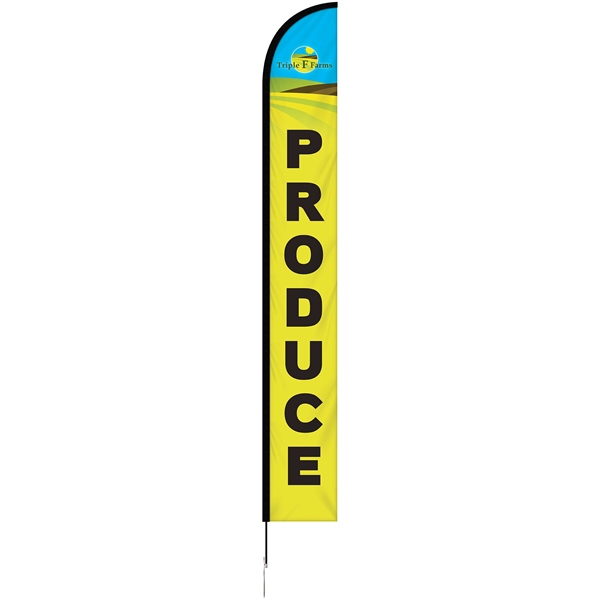 15' Double Sided Portable Half Drop Banner w/ Hardware Set - 15' Double Sided Portable Half Drop Banner w/ Hardware Set - Image 1 of 12