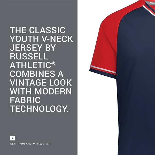 Youth Classic V-Neck Jersey - Youth Classic V-Neck Jersey - Image 17 of 19