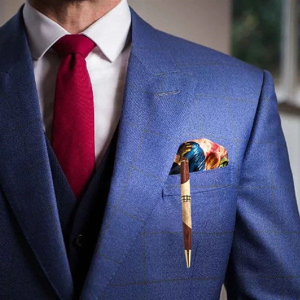 Woodland Elite Collection Dual Pen & Case Set - Woodland Elite Collection Dual Pen & Case Set - Image 6 of 6