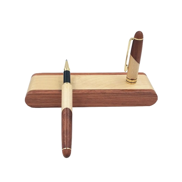 Woodland Elite Collection Dual Pen & Case Set - Woodland Elite Collection Dual Pen & Case Set - Image 3 of 6